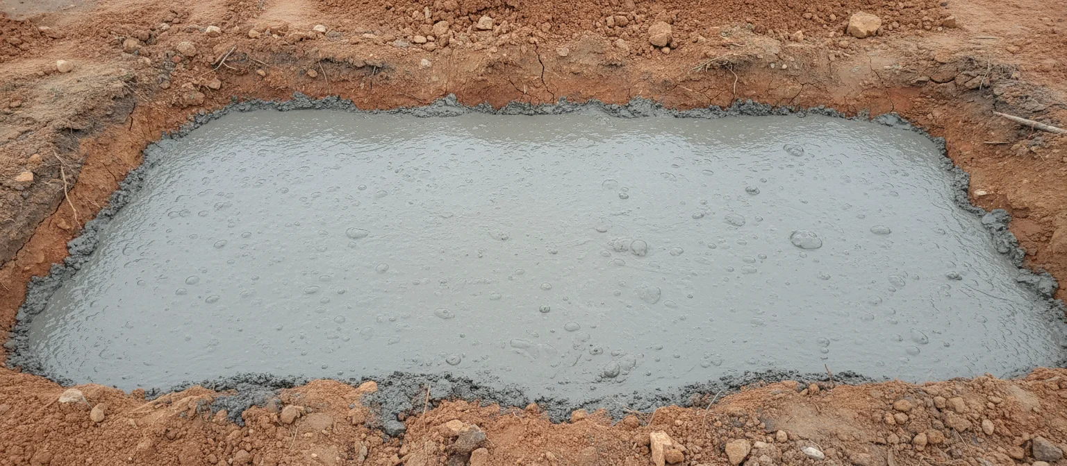 Flowable Fill NC — Self-Compacting Sinkhole & Void Repair - NC Grade and Haul infographic.